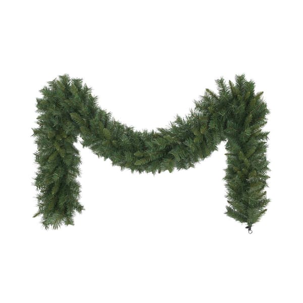 Puleo International 9ft. Round Valley Pine Garland - image 