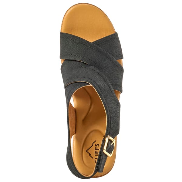 Womens Cliff by White Mountain Finlee Block Heel Sandals