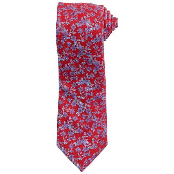 Mens John Henry&#40;R&#41; Vine Floral Tie - image 