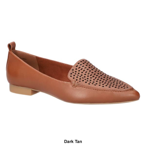 Womens Bella Vita Alessi Perf Pointed Toe Flats