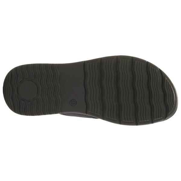 Womens Flexus by Spring Step Aledna Slide Sandals - Black