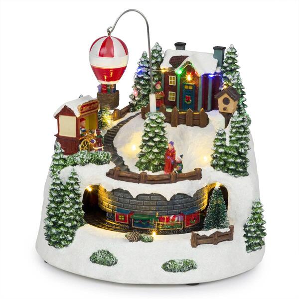 Alpine LED Animated Christmas Village Decor - image 