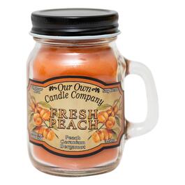 Our Own Candle Company Fresh Peach Mini Jar Candle