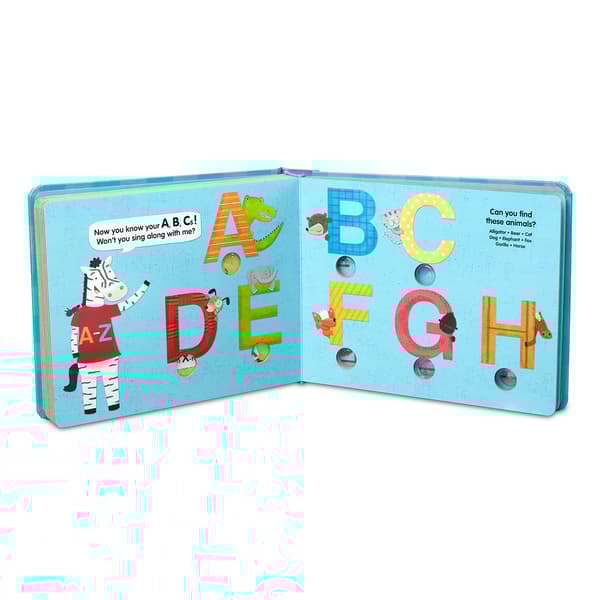 Melissa &amp; Doug® Poke-A-Dot Alpha Eye Spy Book