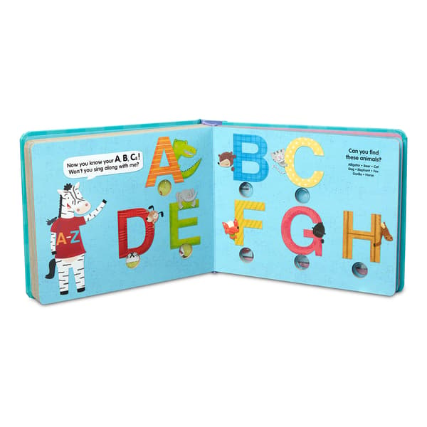 Melissa &amp; Doug® Poke-A-Dot Alpha Eye Spy Book