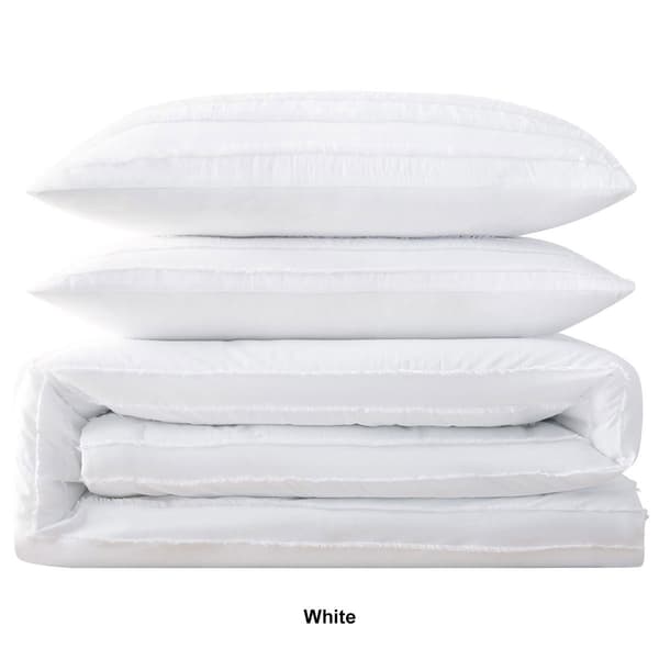 Brooklyn Loom Carlisle 3pc. Striped Duvet Cover Set