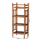 bali & pari Basile Marbled Tortoise Natural Rattan Display Shelf - image 8