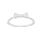 Sterling Silver Bow Ring - image 1