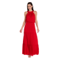 Women R&M Richards Daytime Long Halter Maxi Dress - image 1