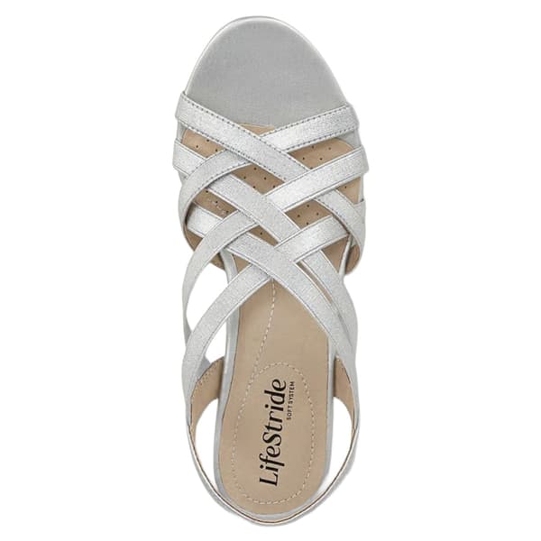 Womens LifeStride Yung Strappy Wedge Sandals