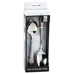 Farberware(R) Set of 10 Chelsea Dinner Spoons