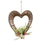 Northlight Seasonal Wrapped Floral Heart Hanging Décor - image 3