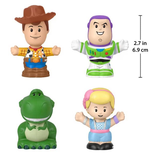 Fisher-Price Little People Toy Story Figure 4Pk