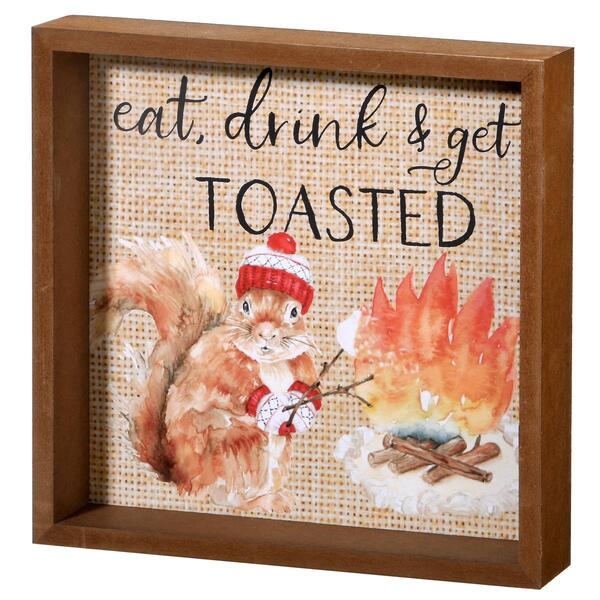 National Tree Eat&#44; Drink&#44; & Get Toasted 8in. Tabletop Box - image 