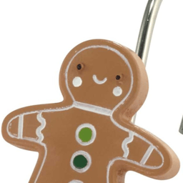 Avanti Gingerbread Man Shower Hooks