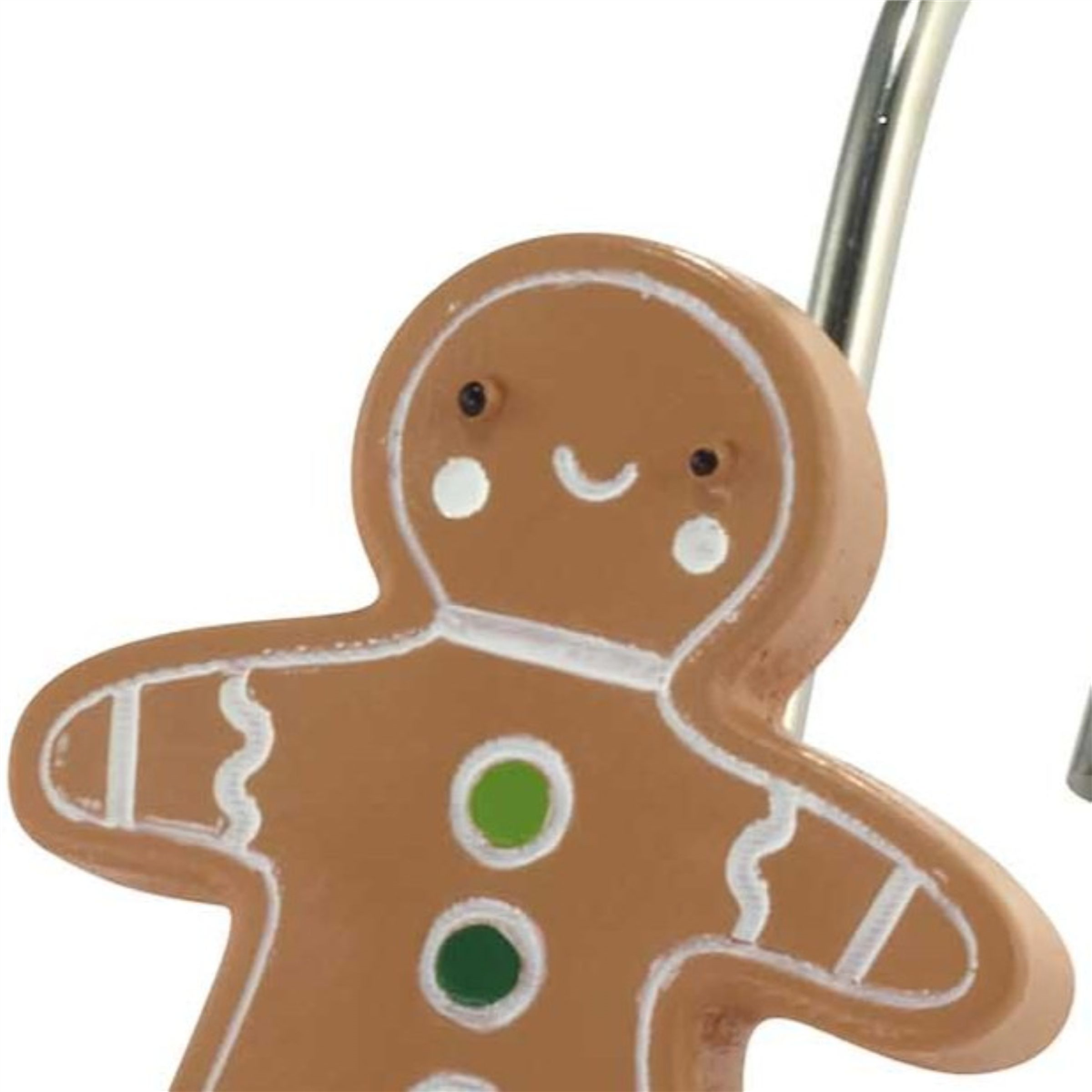 Avanti Gingerbread Man Shower Hooks