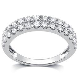 Nova Star(R) 1ctw. Lab Grown Diamond Shared Prong Anniversary Band