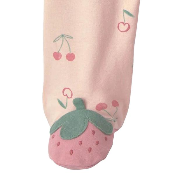 Baby Girl (NB-9M) Carter''s® Interlock Strawberry Sleeper