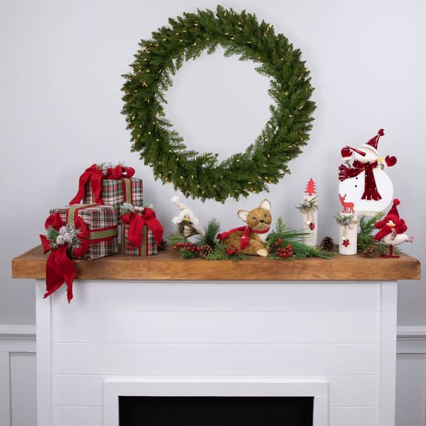 Northlight Seasonal 36in. Pre-Lit Artificial Christmas Wreath