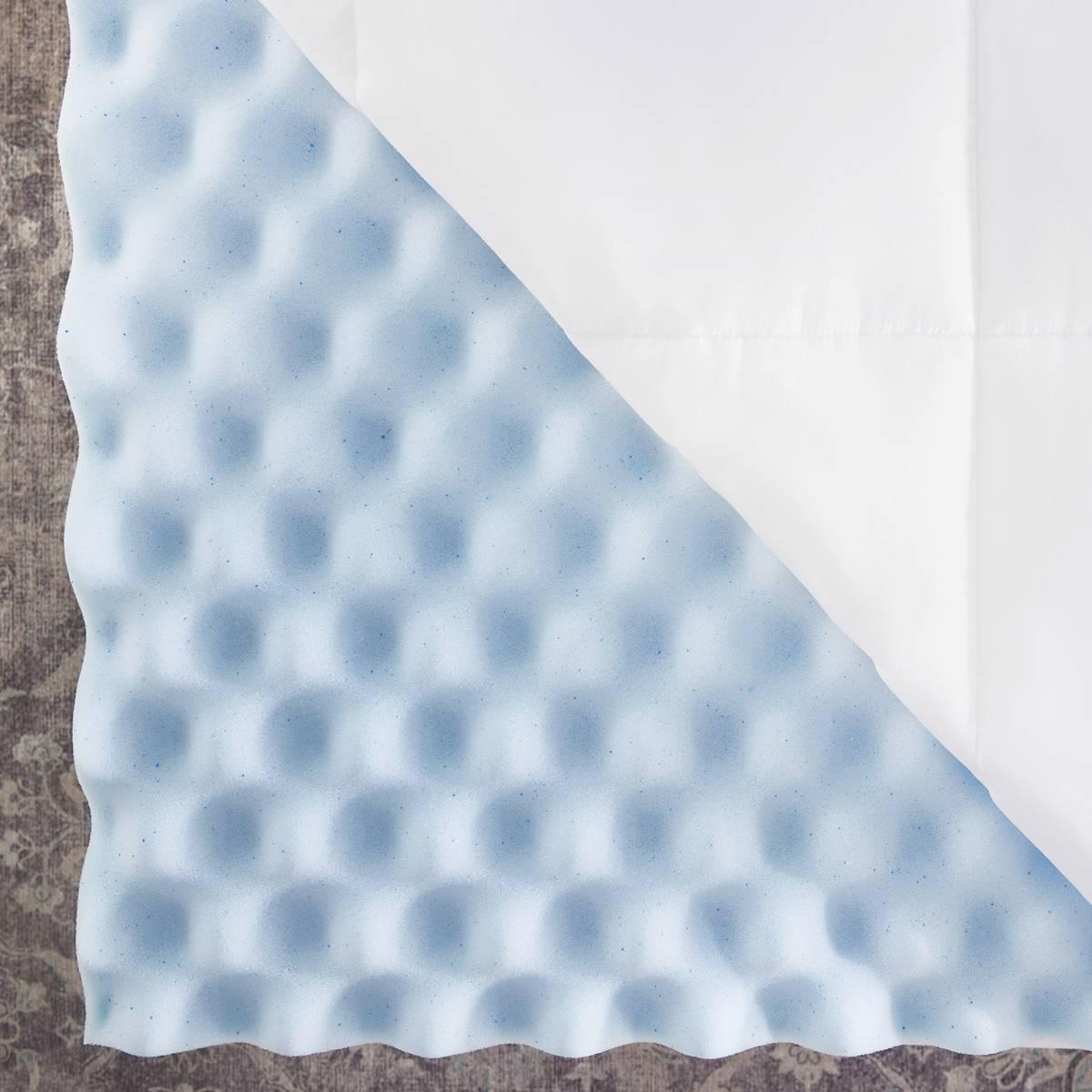 Bodipedic™ 4in. Hybrid Foam & Fiber Mattress Topper