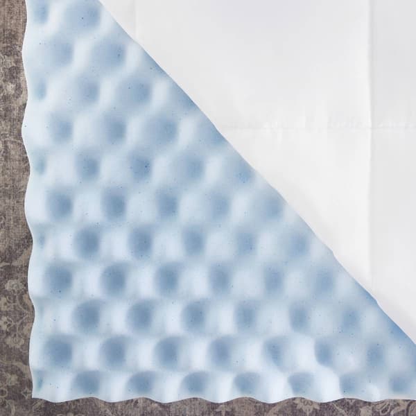 Bodipedic&#8482; 4in. Hybrid Foam & Fiber Mattress Topper