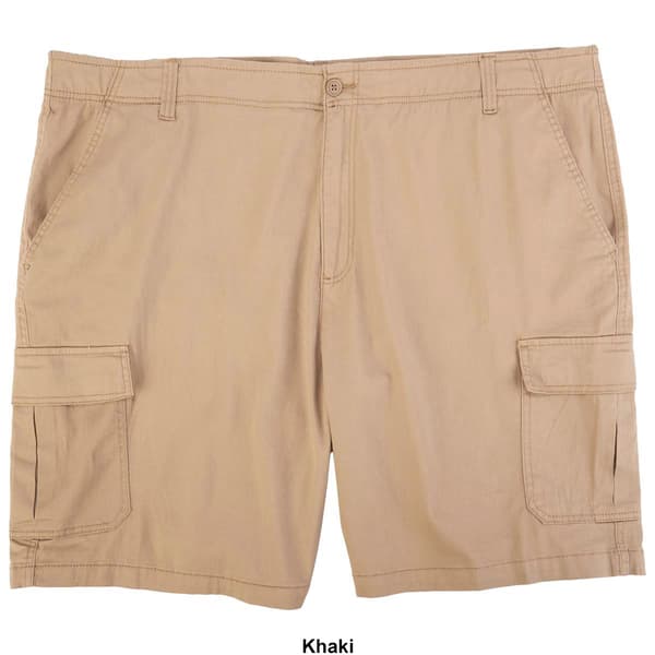 Mens Big & Tall Architect&#174; Flex Stretch Twill Cargo Shorts