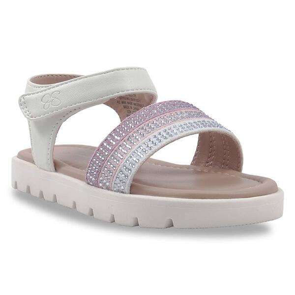Little Girls Jessica Simpson Tia Alima Hook & Loop Sandals - image 