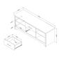 South Shore Fusion TV Stand with Drawers - image 9