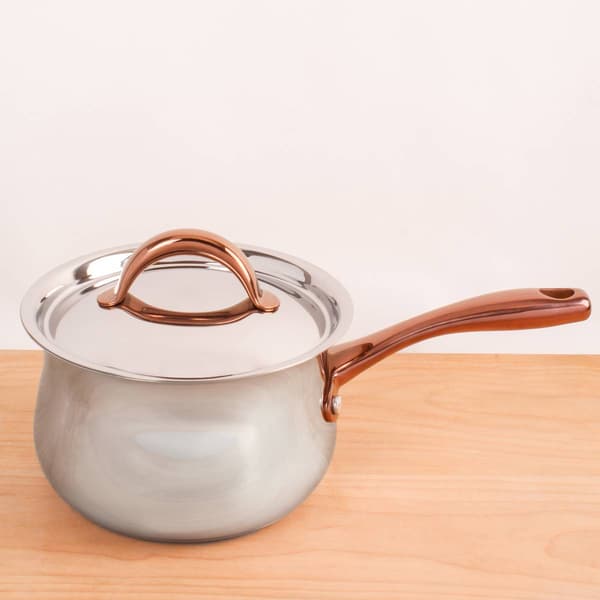 BergHOFF Ouro 18/10 Stainless Steel 6.25in. Saucepan w/ Lid