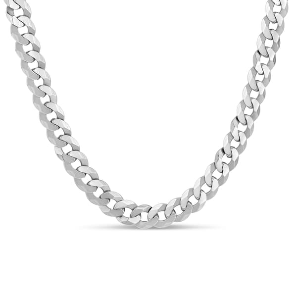 Mens Gentlemens Classics&#40;tm&#41; Sterling Silver Curb Chain Necklace - image 