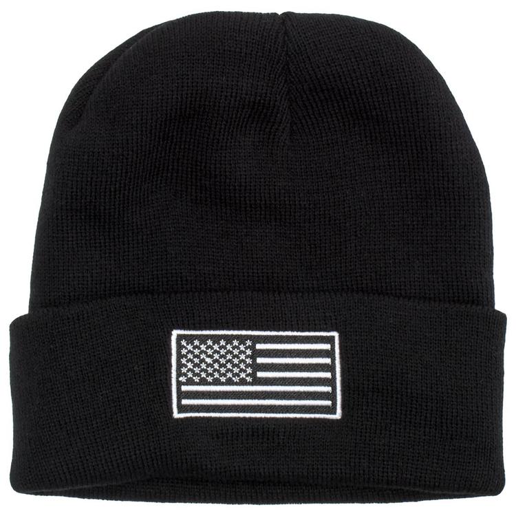 Mens JOBSITE USA Embroidery Cuffed Hat