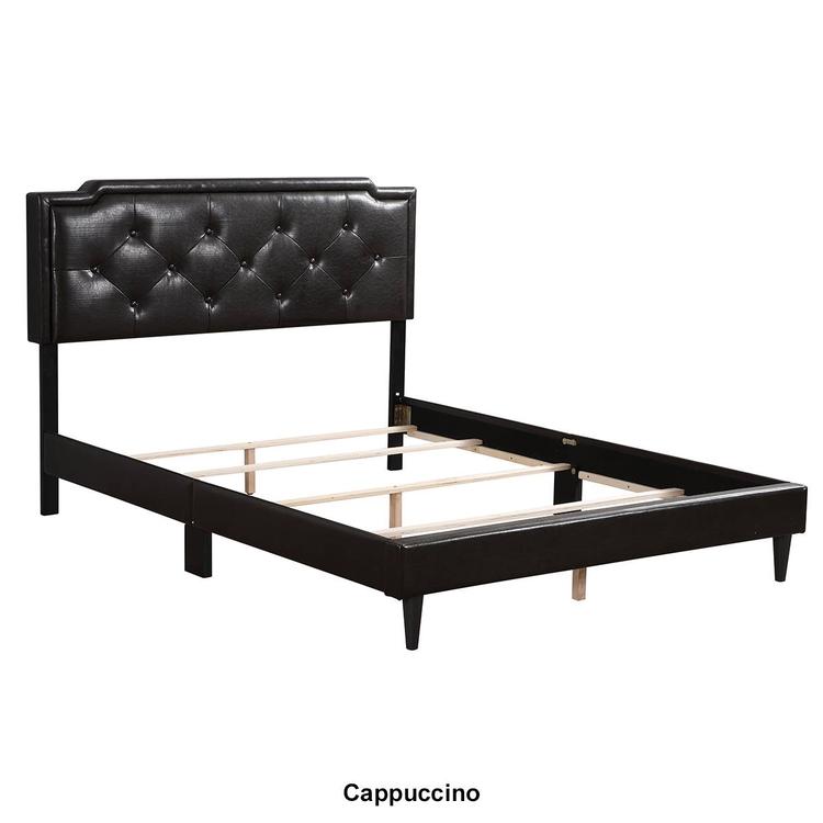 Passion Furniture Deb Adjustable Panel Bed Frame - Queen