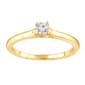 Nova Star(R) Yellow Gold 1/4ctw. Lab Grown Diamond Engagement Ring - image 1