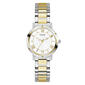 Womens Guess Silver/Gold-Tone White Dial Watch - GW0404L2 - image 1