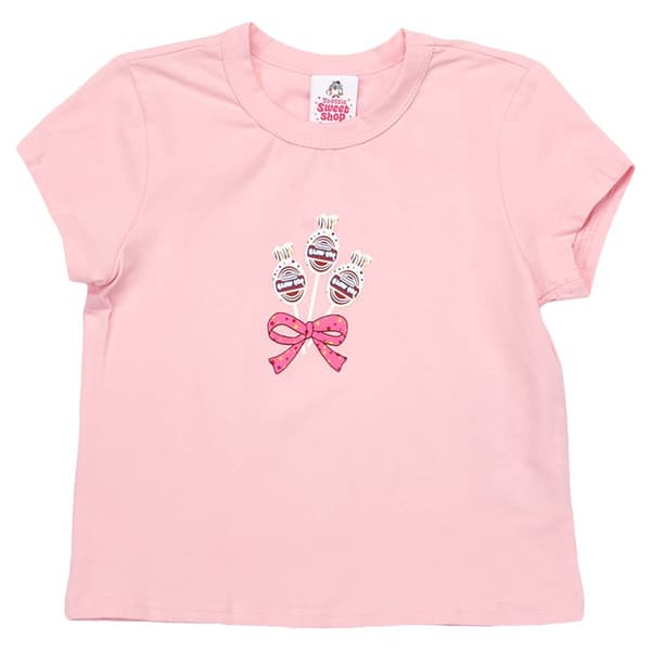 Girls (7-16) Tootsie Roll® Short Sleeve Blow Pop Baby Tee