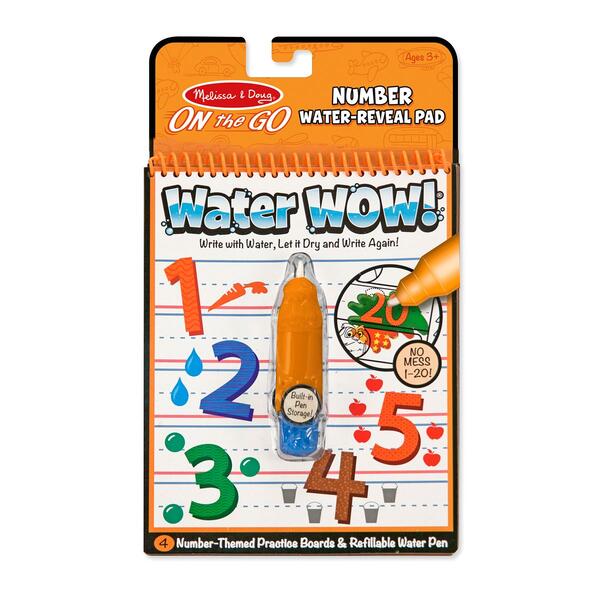 Melissa & Doug&#40;R&#41; Water Wow! Numbers Activity Book - image 