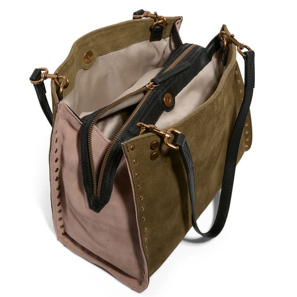 American Leather Co. Lenox Stud Satchel