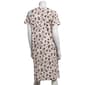 Womens Poppy & Clay Short Sleeve Coffee Nightgown - image 3