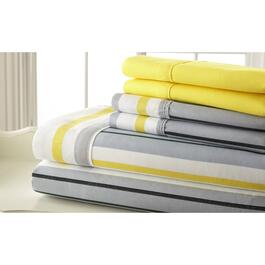 Spirit Linen Home&#40;tm&#41; Traditional Bold Stripes Sheet Set