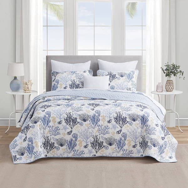 Design Studio Key West Reversible Quilt Set - image 