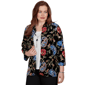 Petite Alfred Dunner Dinner Theater Paisley Two in One Blouse - image 3