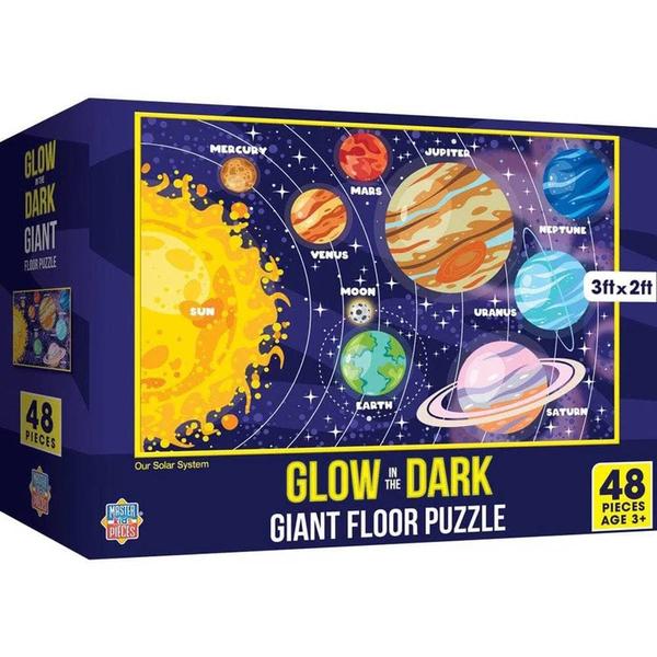 MasterPieces Glow in the Dark Solar System 48pc. Puzzle