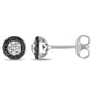 Radiant Rainbow(tm) 1/4ctw. Diamond Cluster Stud Earrings - image 1