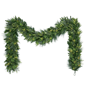 Puleo International 9ft. Warm White LED Artificial Garland - image 1