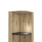 FM FURNITURE Grace Macadamia Corner Bar Cabinet - image 5
