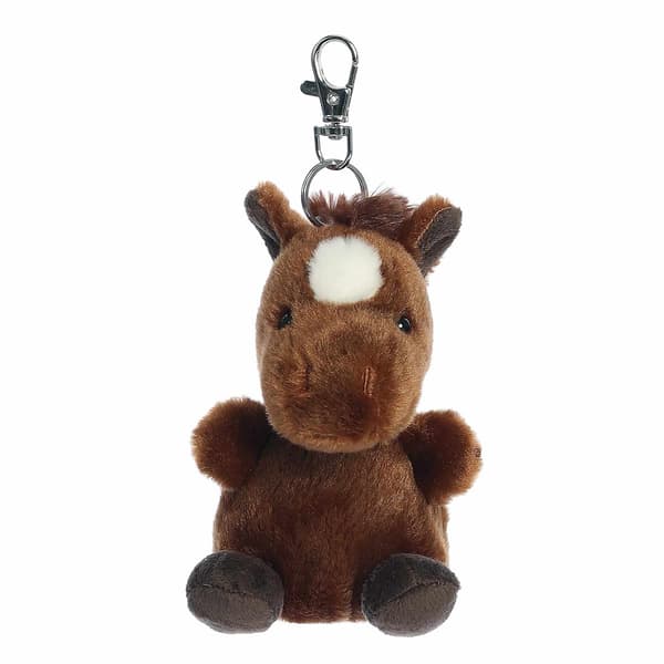 Palm Pals(tm) 4in. Truffle Brown Horse(tm) Keychain - image 