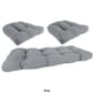 Jordan Manufacturing 3pc. Tory Wicker Chair Cushion Set - image 4