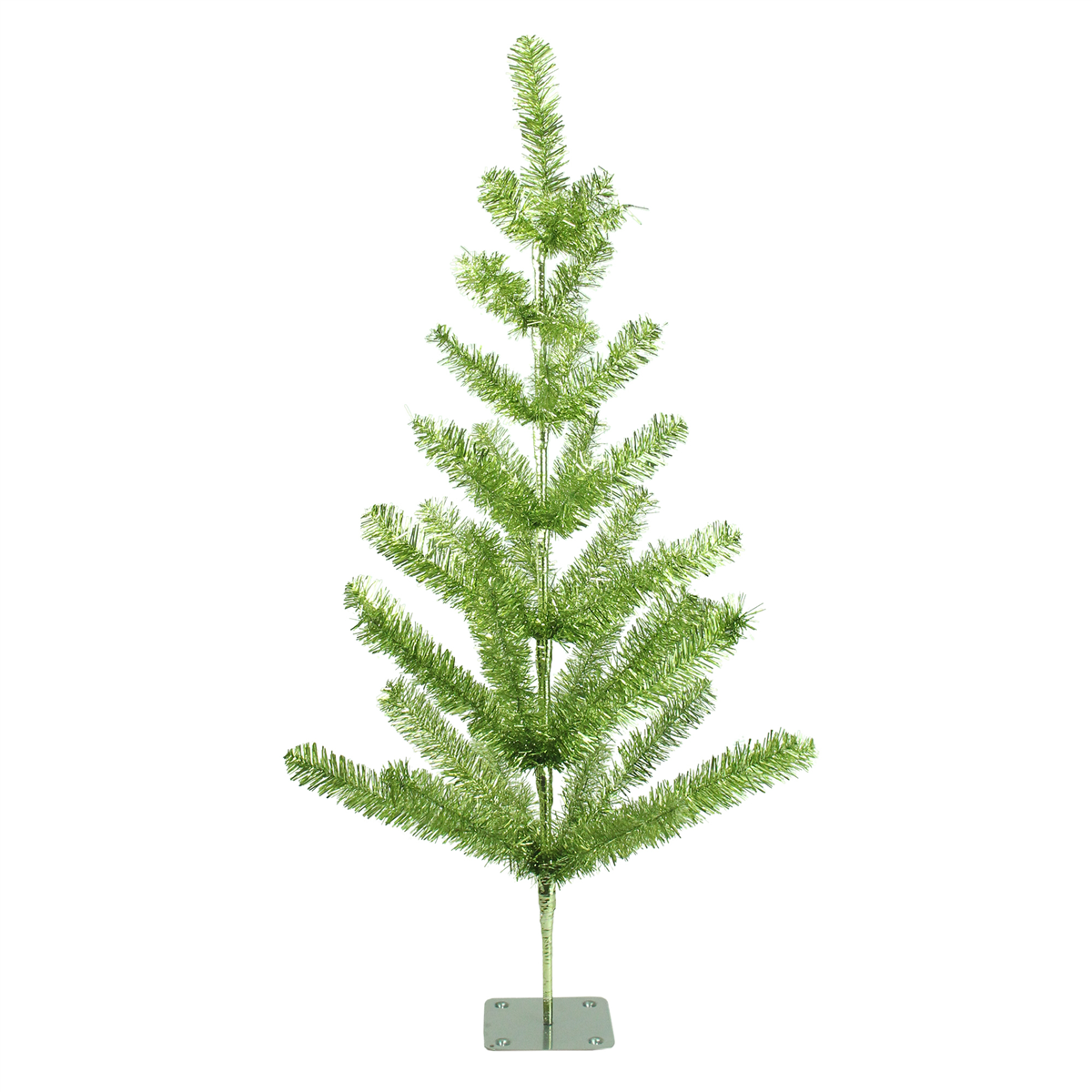 Northlight 3ft. Medium Green Tinsel Pine Christmas Tree