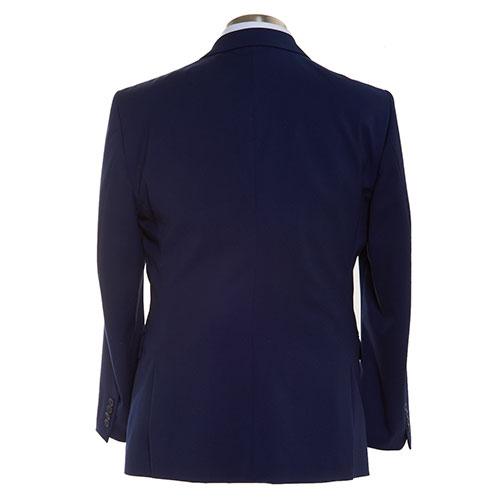 Mens Adolfo Regular Fit Blue Stretch Jacket