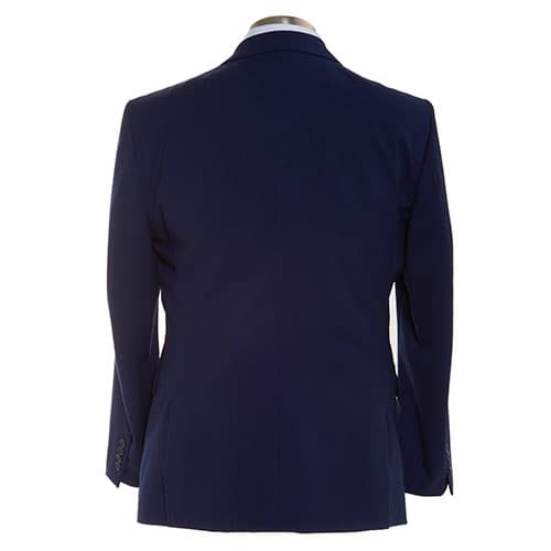 Mens Adolfo Regular Fit Blue Stretch Jacket